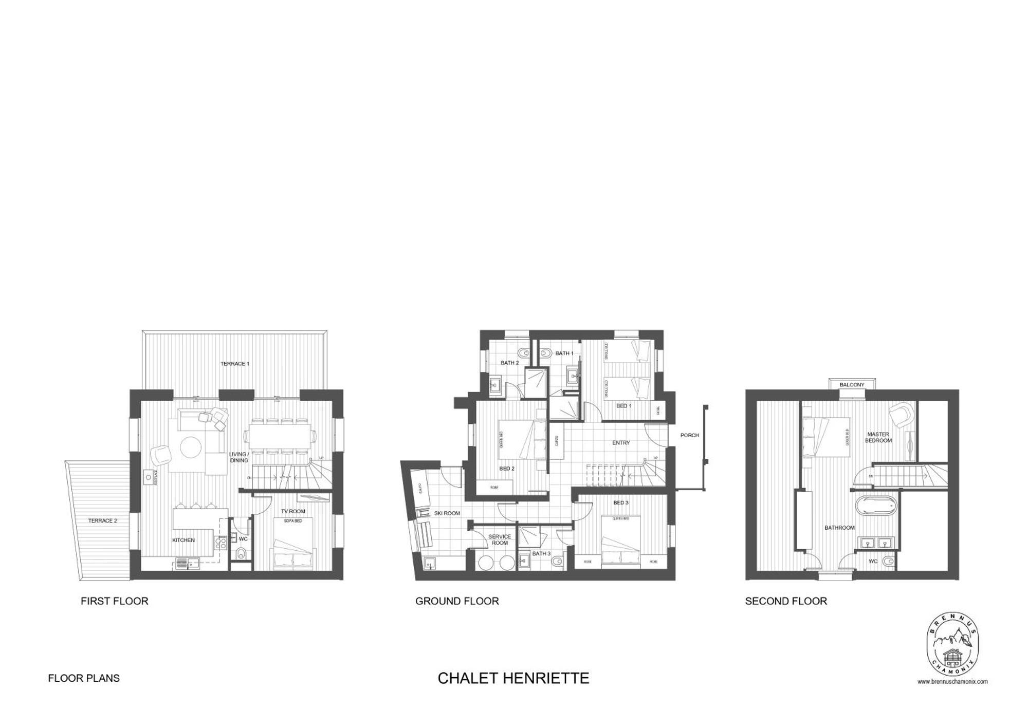 Henriette By Brennus * Chamonix Mont Blanc